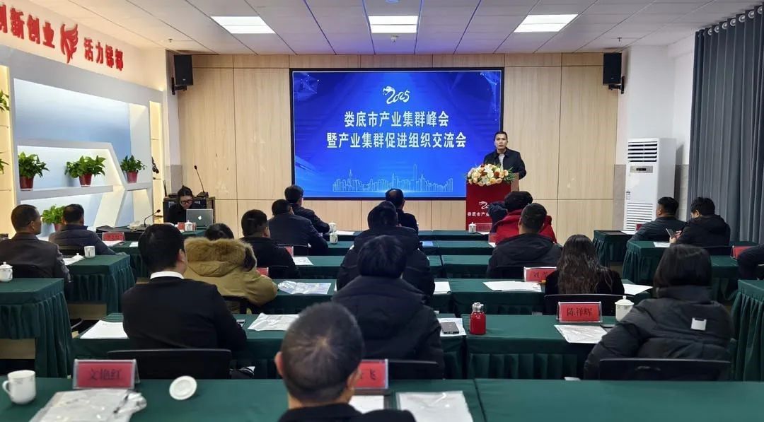 省集群聯(lián)盟陳軍理事長 受邀出席婁底市產業(yè)集群峰會并做專題授課